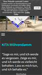 Mobile Screenshot of kita-woehrendamm.de